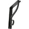 Ekena Millwork Ashford Single, Wrought Iron Bracket, (Single center brace), Antiqued Pewte 1 1/2"W  x 5 1/2"D x 8"H BKTM01X05X08SASAPW - alternate 1